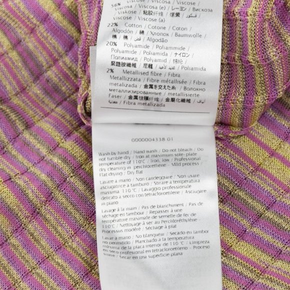 M Missoni Golden Mauve Knit Tee - Picture 7 of 7